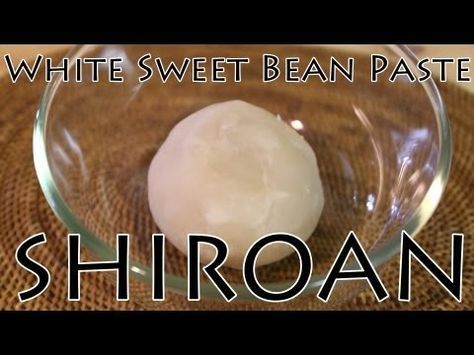 sweet white neer bean paste